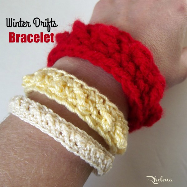 Crochet Bracelets ~ 25 FREE Crochet Patterns - Rhelena