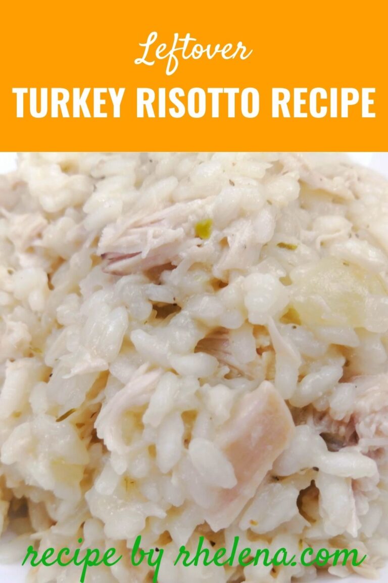 Leftover Turkey Risotto Recipe Rhelena