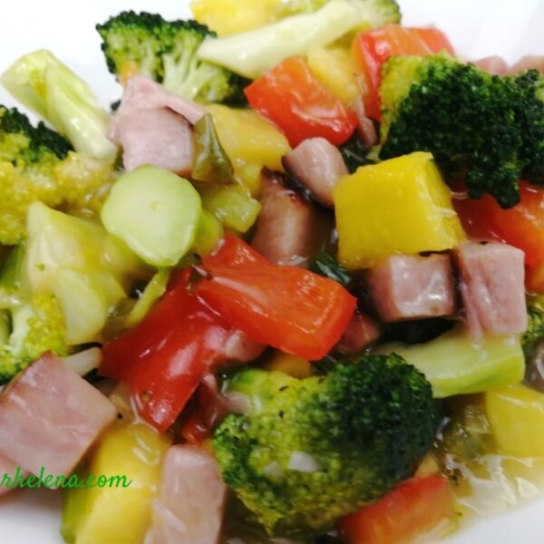 Ham and Broccoli Stir Fry Rhelena